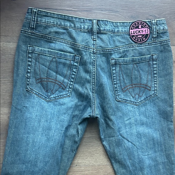 Men's Straight Leg Jeans in Classic Blue - Picture 4 of 6